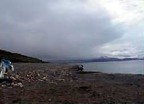 Mansarovar Covered with Clouds