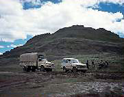 Rescue by pulling *** of thick mud